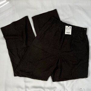 Zara Women's Grey Wide-leg Pants - Size Medium